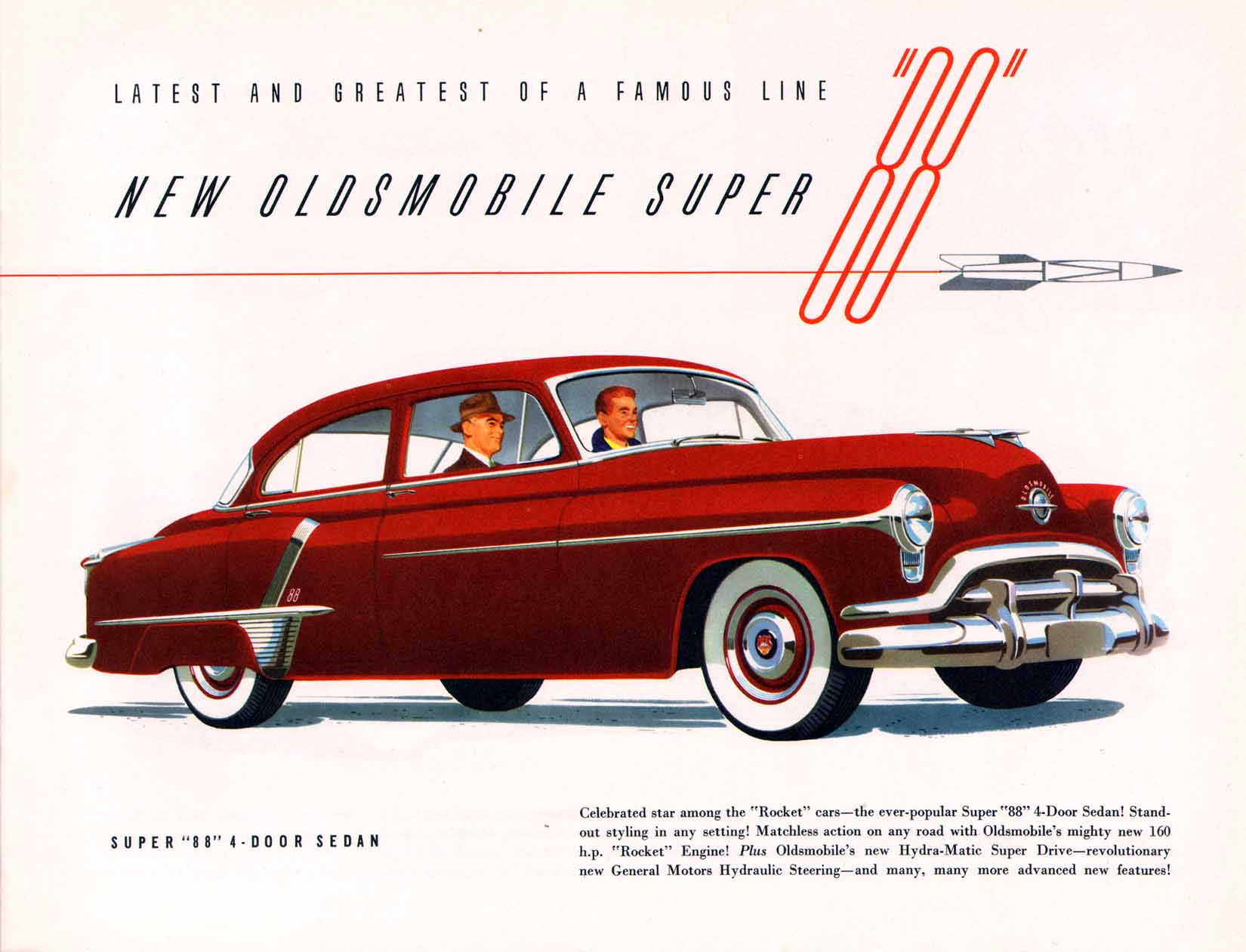 1952 Oldsmobile Motor Cars Brochure Page 6